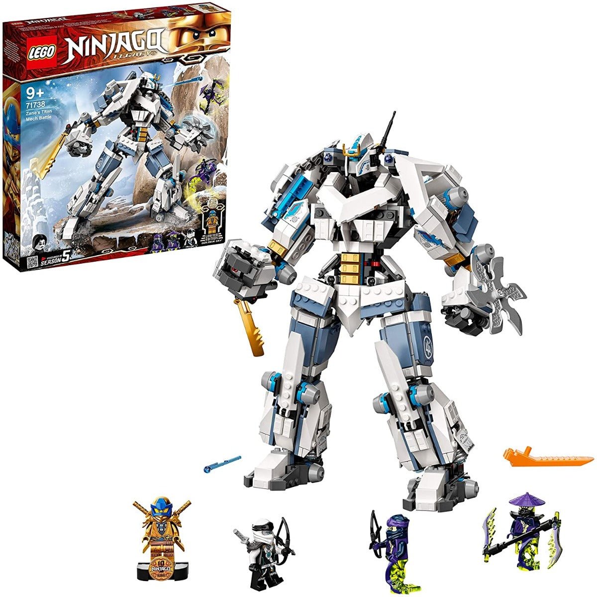 LEGO Ninjago Zanes Titan Mech Battle 71738 — image 2
