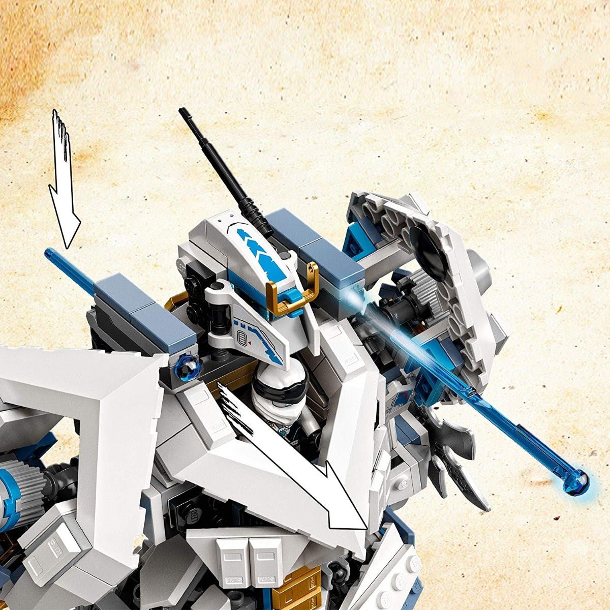 LEGO Ninjago Zanes Titan Mech Battle 71738 — image 4