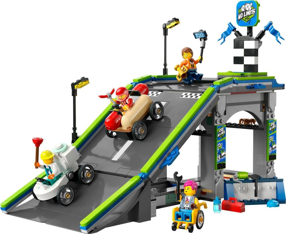 LEGO No Limits Race Car Ramp Track 6526298/60460 - Colorland Toys