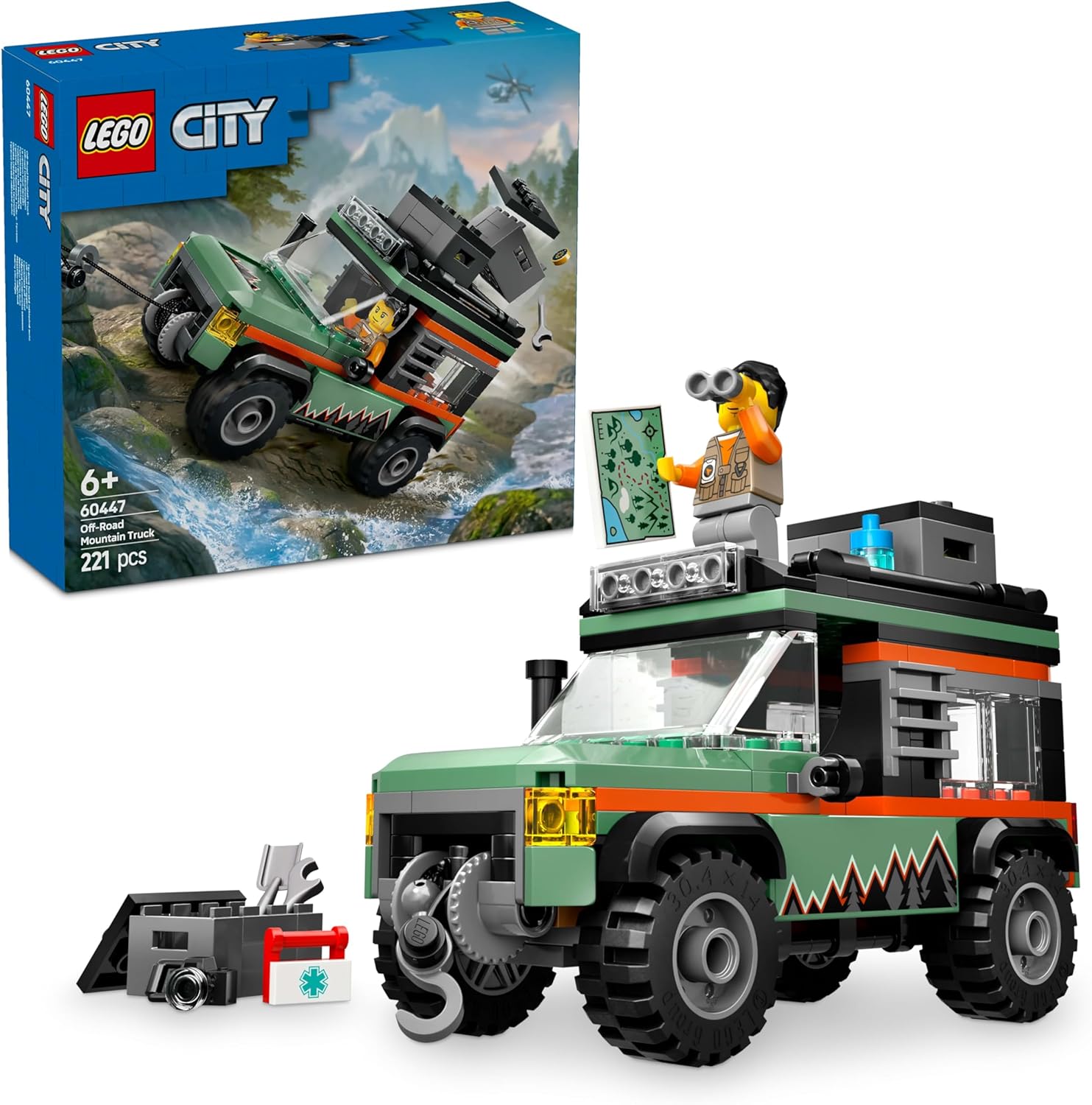 LEGO Off - Road 4X4 Mountain Truck 6526276/60447 - Colorland Toys