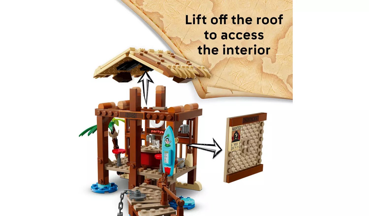 LEGO One Piece Next Windmill Village Hut 6527562/75636 - Colorland Toys