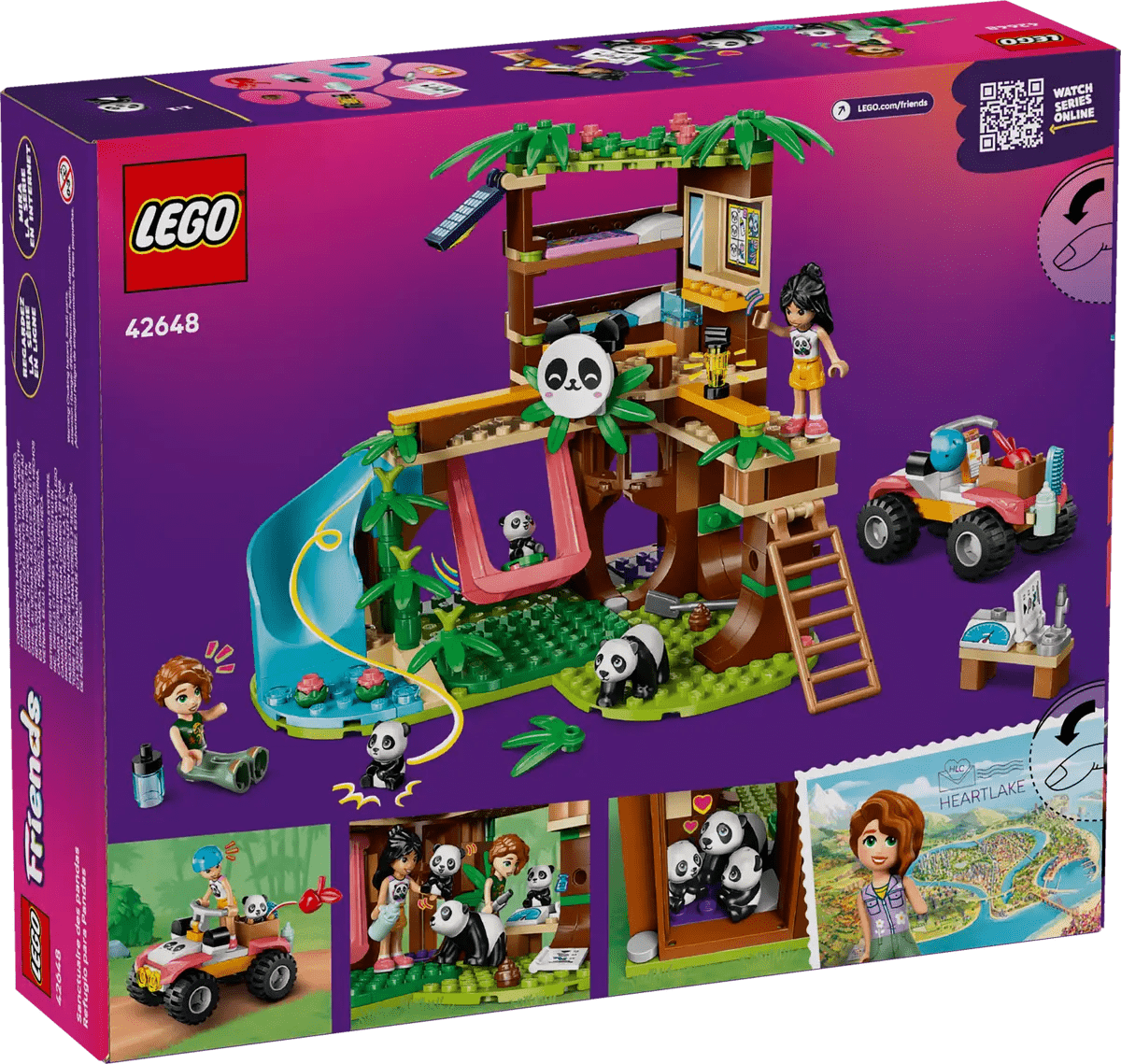 LEGO Panda Sanctuary Animal Care 42648 - Colorland Toys
