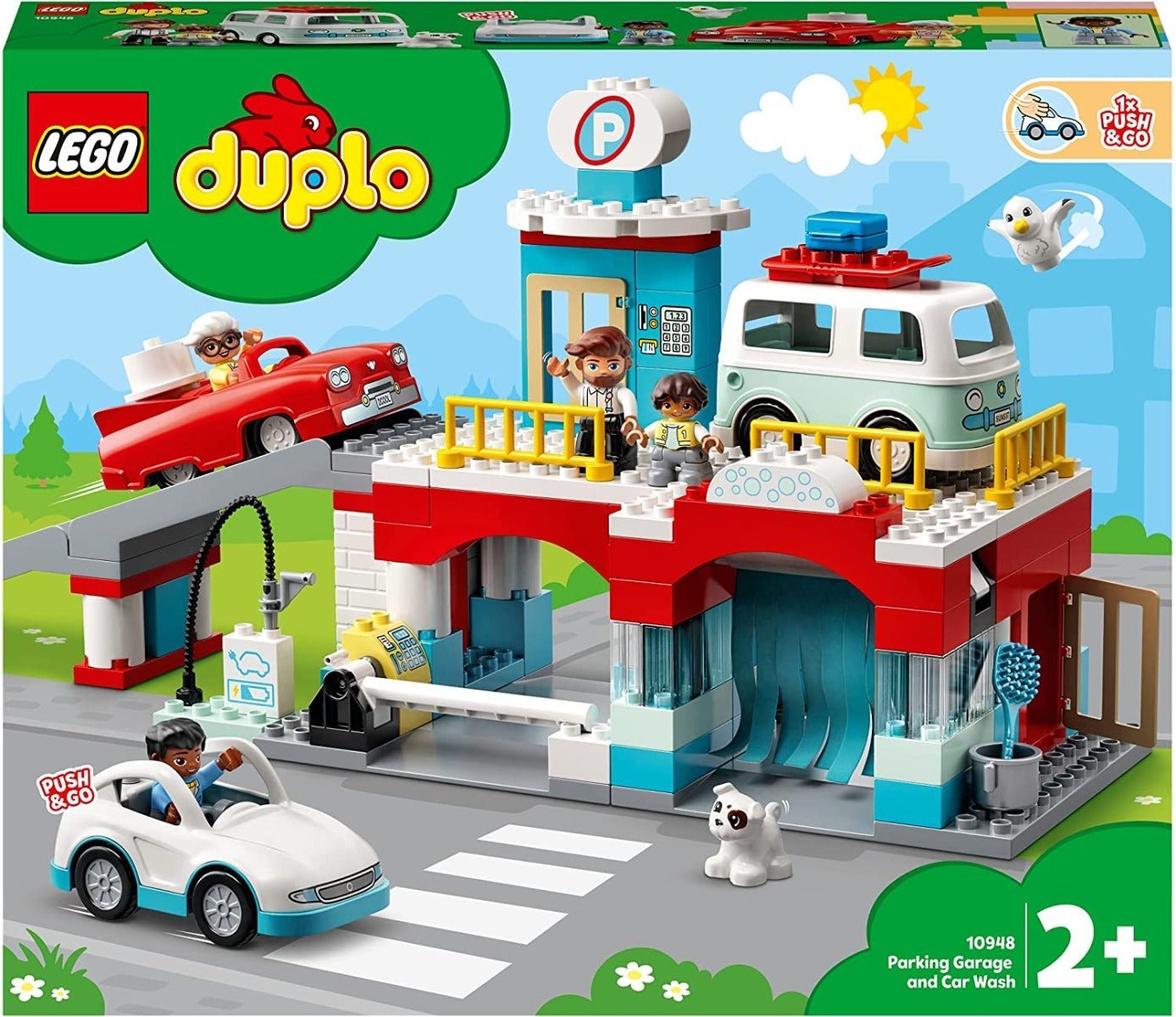 LEGO Parking Garage and Car Wash Set 10948 - Colorland Toys