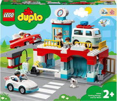LEGO Parking Garage and Car Wash Set 10948 - Colorland Toys