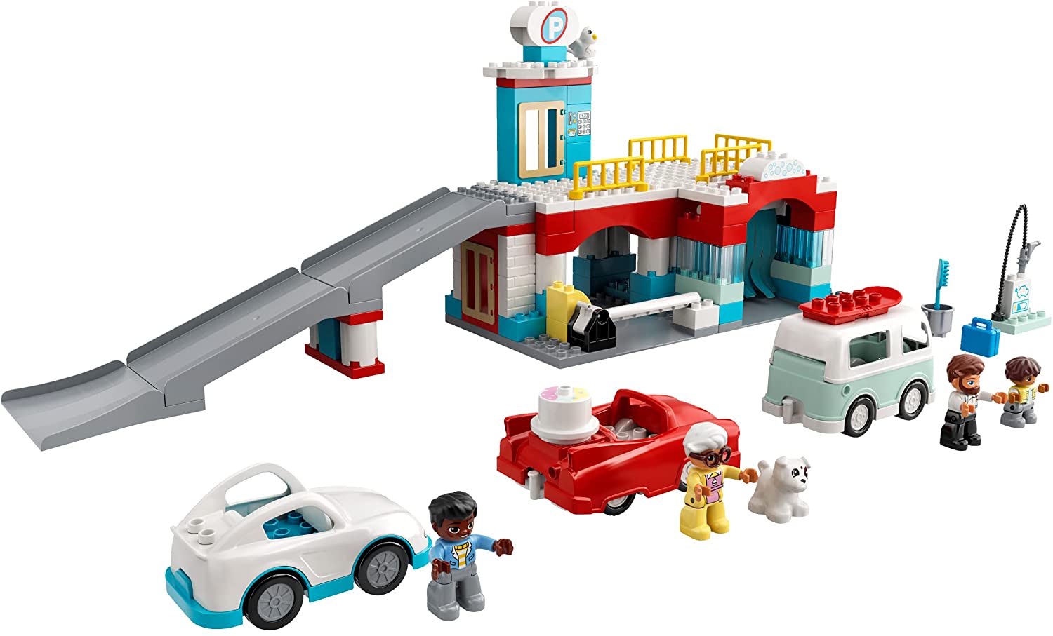 LEGO Parking Garage and Car Wash Set 10948 - Colorland Toys
