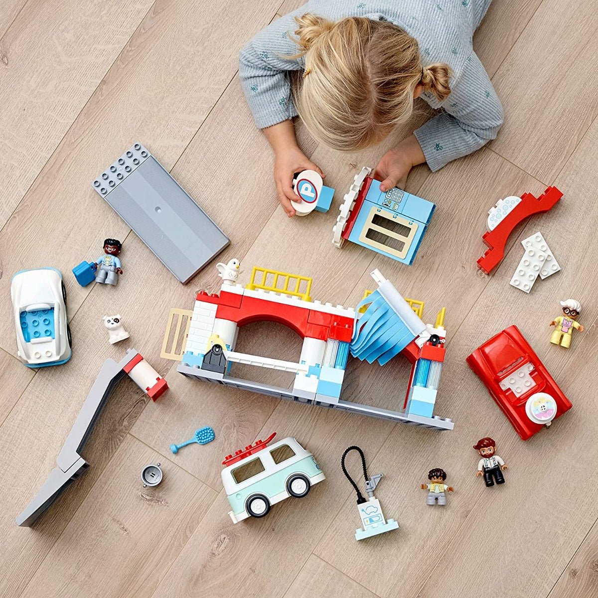 LEGO Parking Garage and Car Wash Set 10948 - Colorland Toys