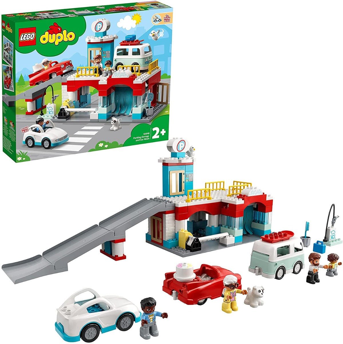 LEGO Parking Garage and Car Wash Set 10948 - Colorland Toys