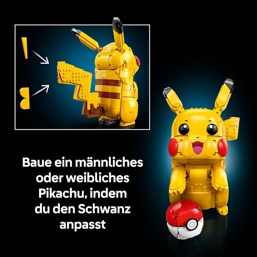 LEGO Pokémon Pikachu & Pokéball Building Set for Adults - 72152 — image 6
