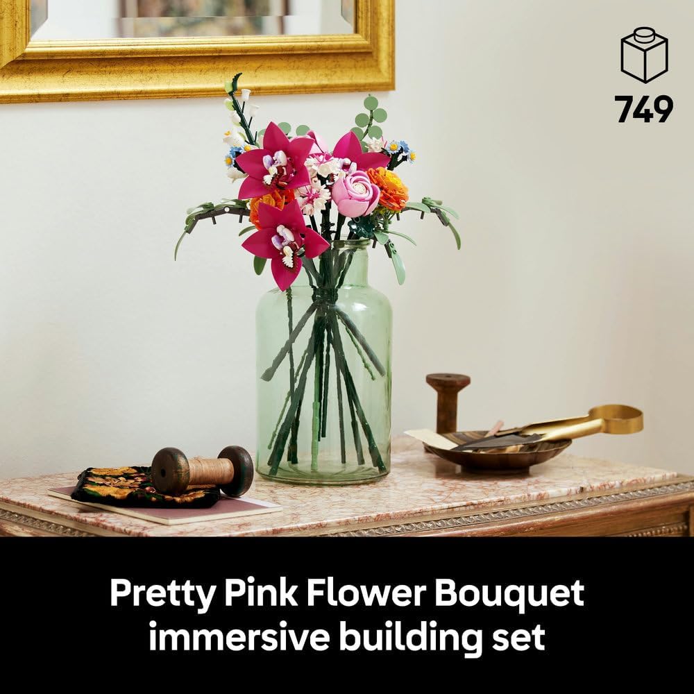 LEGO Pretty Pink Flower Bouquet 10342 — image 2