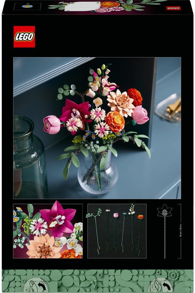 LEGO Pretty Pink Flower Bouquet 10342 — image 11