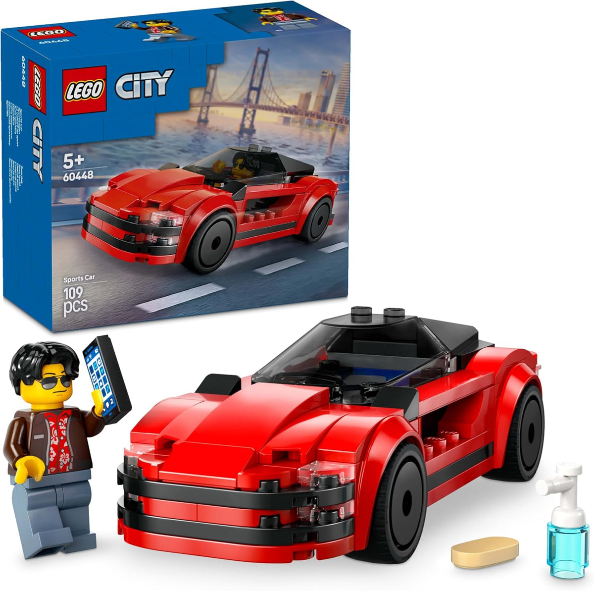 LEGO Red Sports Car 6526278/60448 — image 2