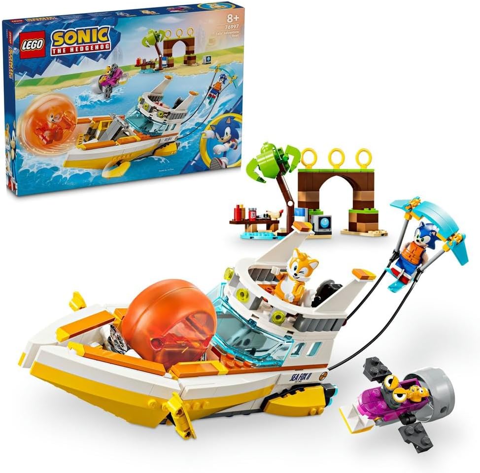LEGO Sonic the Hedgedog Tails' Adventure Boat 76997/6471374 - Colorland Toys
