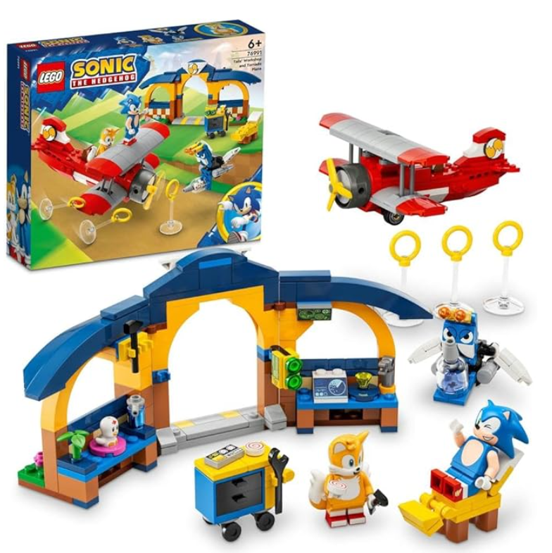LEGO Sonic The Hedgedog Tails Workshop And Tornado Plane — image 1