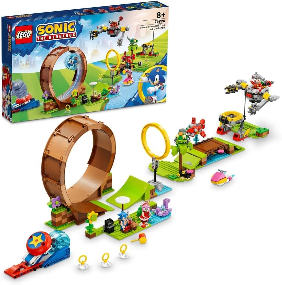 LEGO Sonic the Hedgehog Green Hill Zone Loop Challenge - Colorland Toys