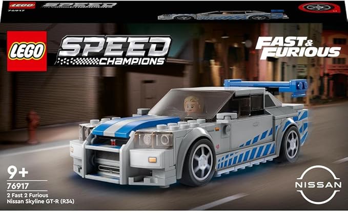 LEGO Speed Champions Fast & Furious Nissan Skyline GT - R 6426026/76917 - Colorland Toys