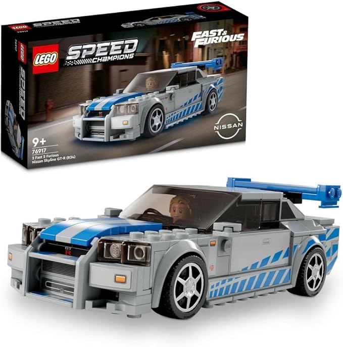 LEGO Speed Champions Fast & Furious Nissan Skyline GT - R 6426026/76917 - Colorland Toys