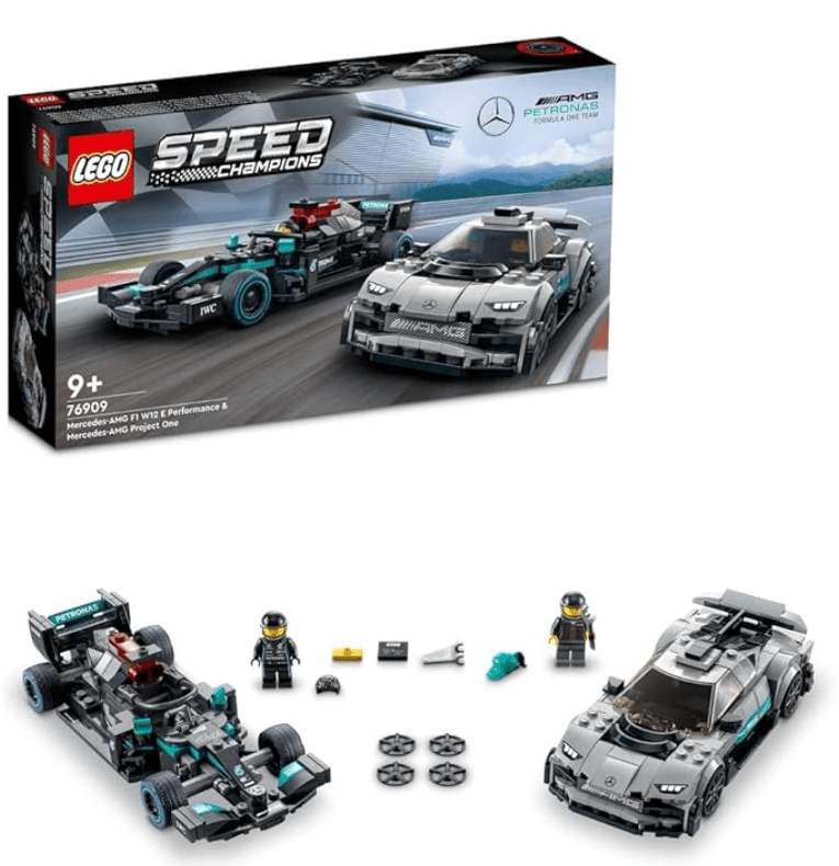 LEGO Speed Champions Mercedes-AMG F1 W12 E Performance And Mercedes-AMG Project One — image 1