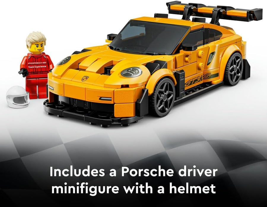 LEGO Speed Champions Porsche 911 GT3 RS Super Car Toy Model Kit — image 5