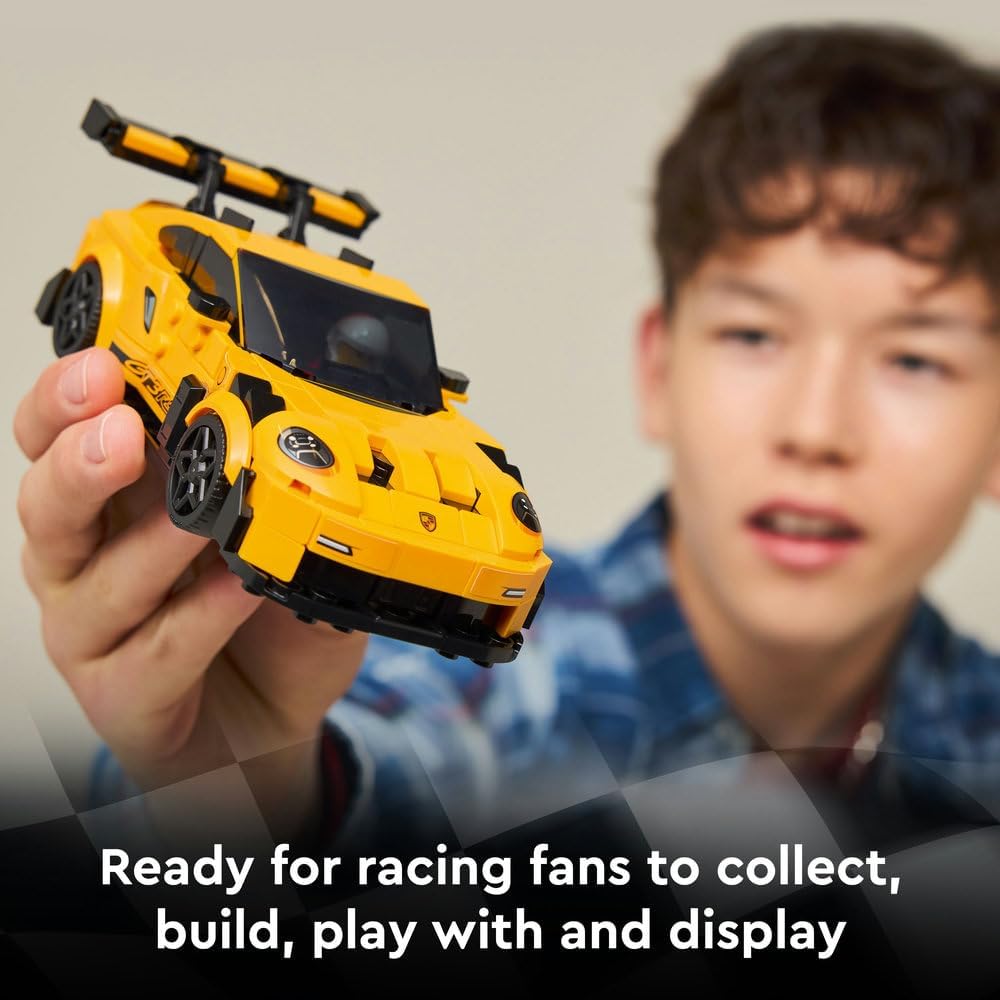 LEGO Speed Champions Porsche 911 GT3 RS Super Car Toy Model Kit — image 3