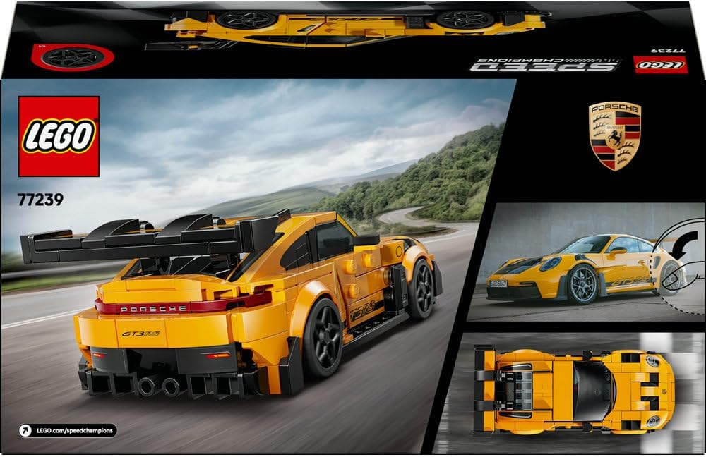 LEGO Speed Champions Porsche 911 GT3 RS Super Car Toy Model Kit — image 10