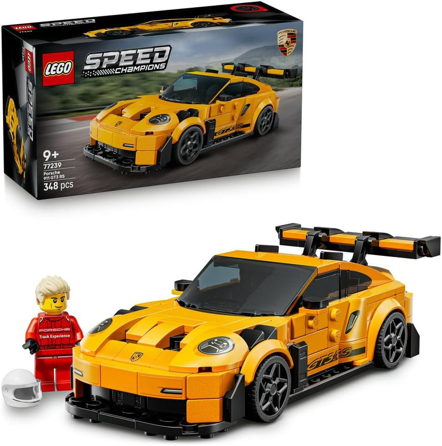 LEGO Speed Champions Porsche 911 GT3 RS Super Car Toy Model Kit — image 1