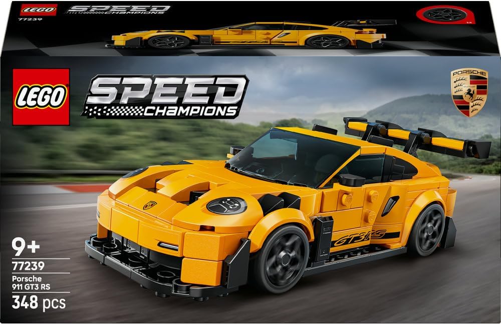 LEGO Speed Champions Porsche 911 GT3 RS Super Car Toy Model Kit — image 9