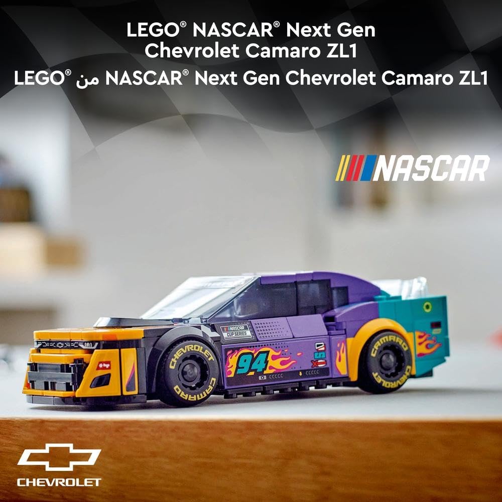 LEGO Speed Nascar Next Gen Chevrolet Camaro ZL1 76935 - Colorland Toys