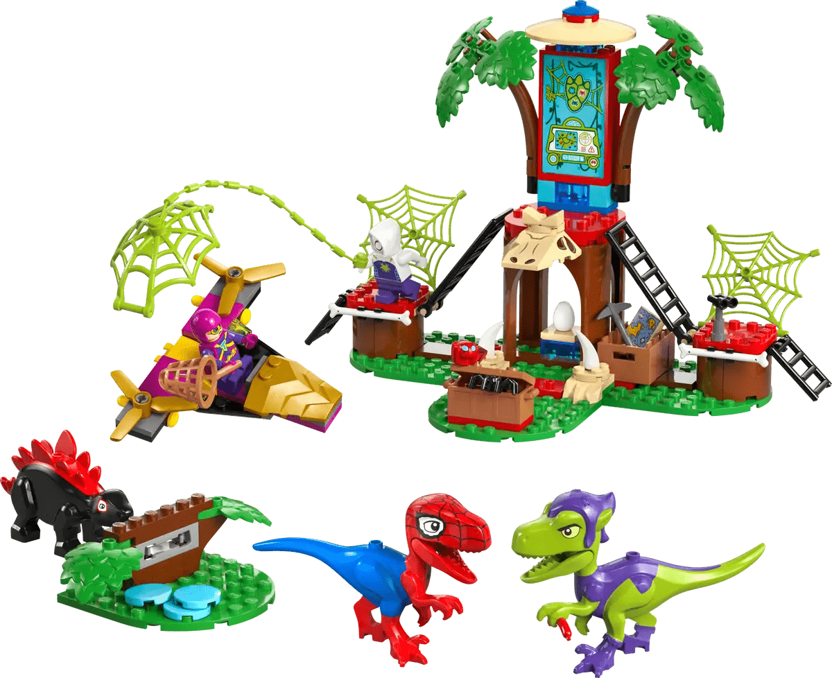 LEGO Spidey and Gobby's Raptor Battle at Tree House 6526770/11200 - Colorland Toys