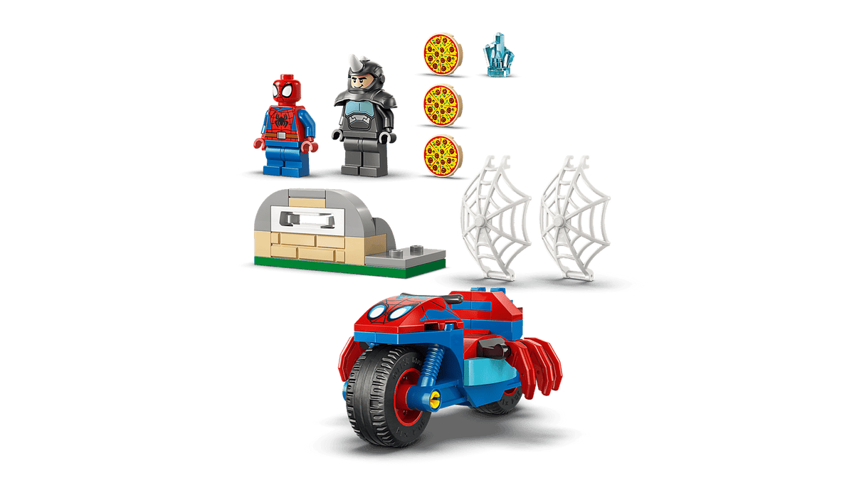 LEGO Spidey Spidey On His Motorcycle Vs. Rhino 11206 — image 14
