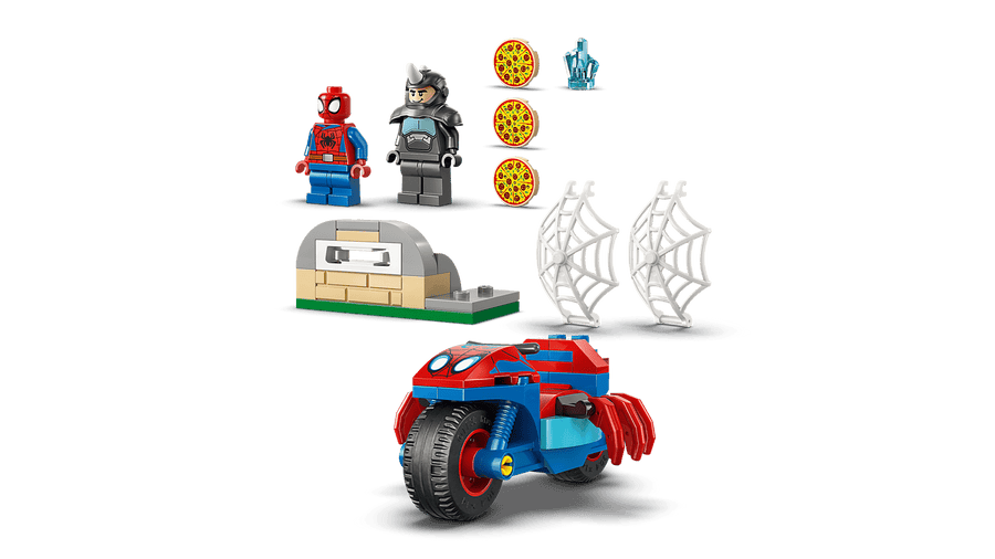 LEGO Spidey Spidey On His Motorcycle Vs. Rhino 11206 — image 14