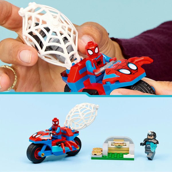 LEGO Spidey Spidey On His Motorcycle Vs. Rhino 11206 - Colorland Toys