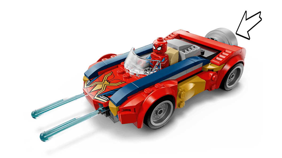 LEGO Super Heroes Spider-Man Car Vs. Venomized Wolverine 76336 — image 1
