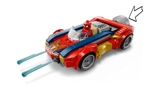 LEGO Super Heroes Spider-Man Car Vs. Venomized Wolverine 76336