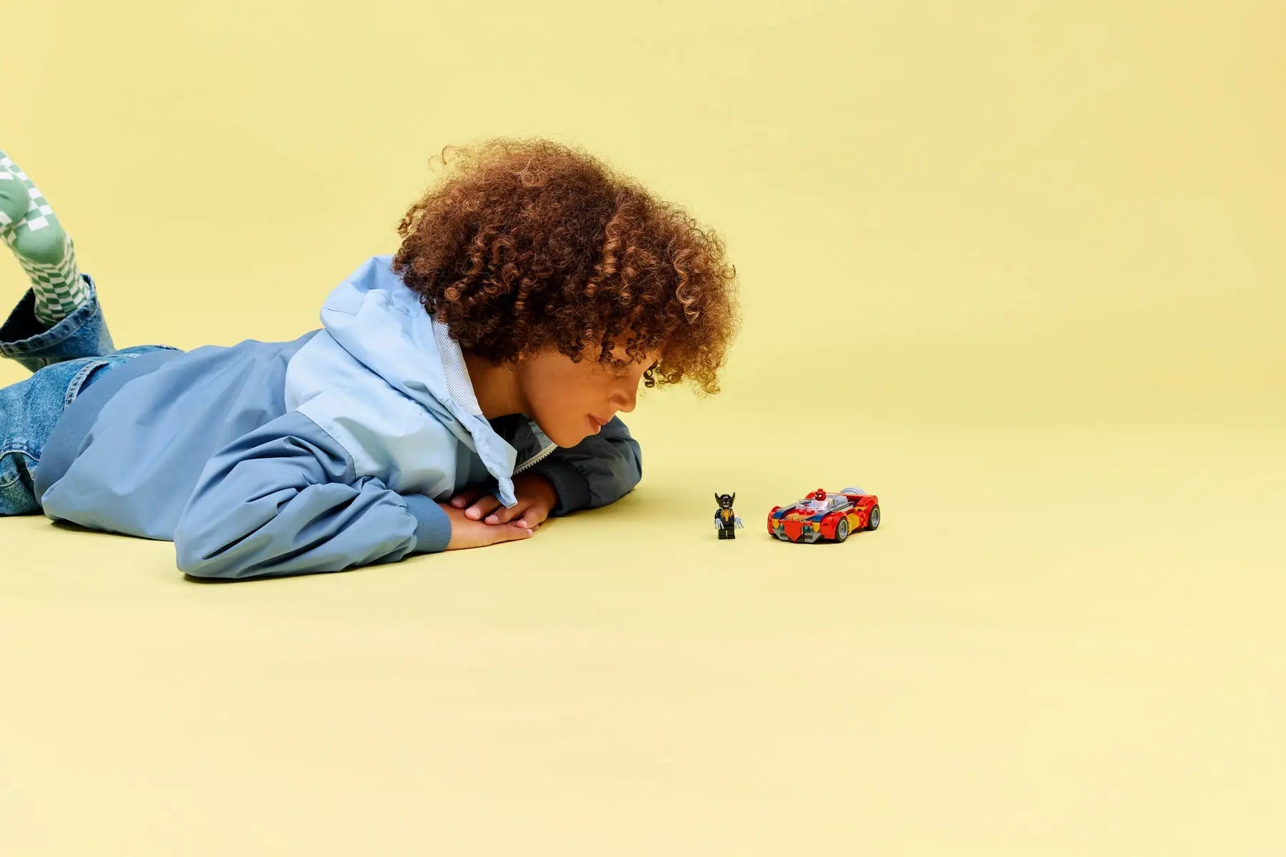 LEGO Super Heroes Spider - Man Car Vs. Venomized Wolverine 76336 - Colorland Toys