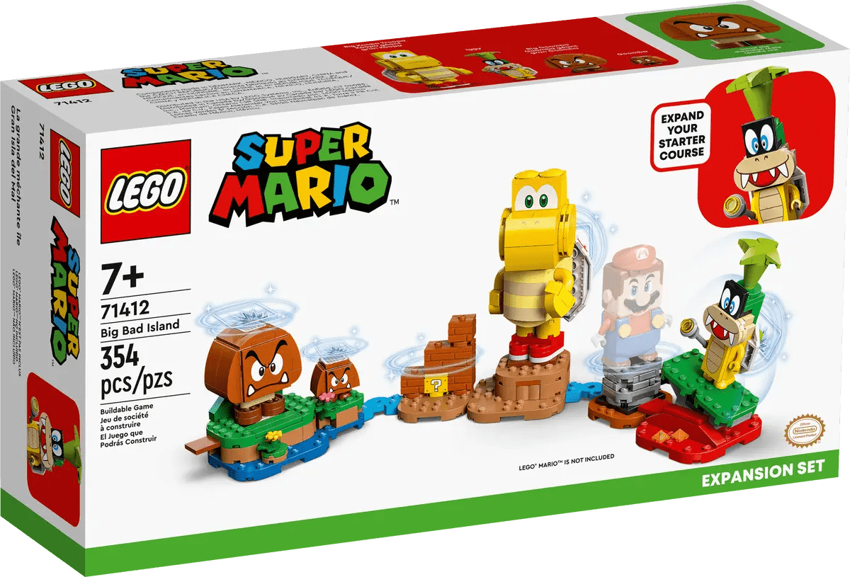 LEGO Super Mario Big Bad Island Expansion Set 6392729/71412 - Colorland Toys