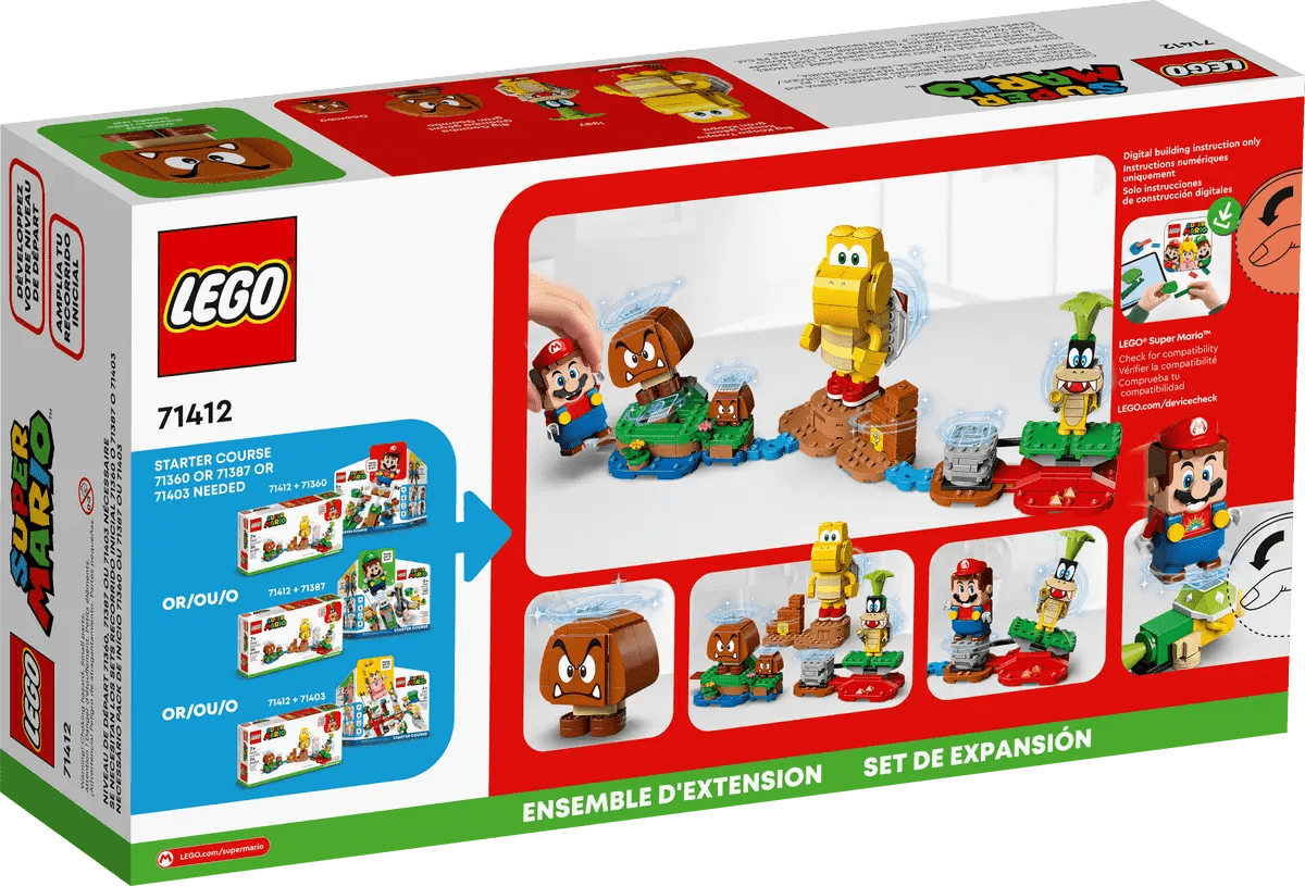 LEGO Super Mario Big Bad Island Expansion Set 6392729/71412 - Colorland Toys