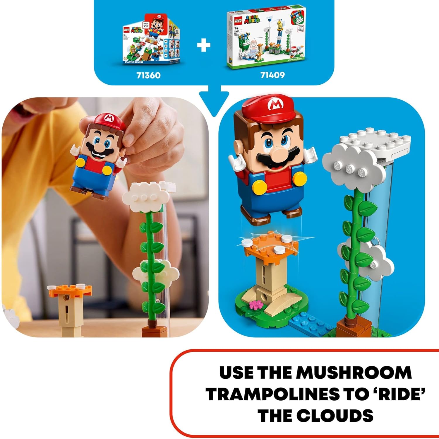 LEGO Super Mario Big Spike Cloudtop Challenge Expansion Set 6379551/71409 - Colorland Toys