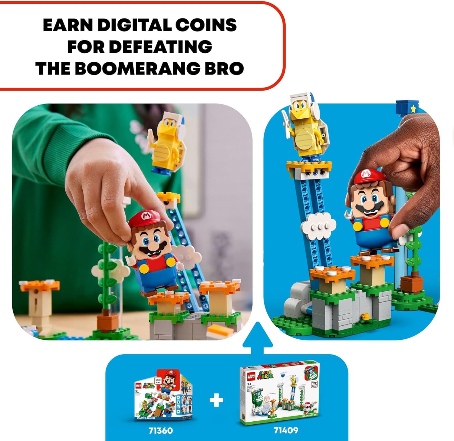 LEGO Super Mario Big Spike Cloudtop Challenge Expansion Set 6379551/71409 - Colorland Toys