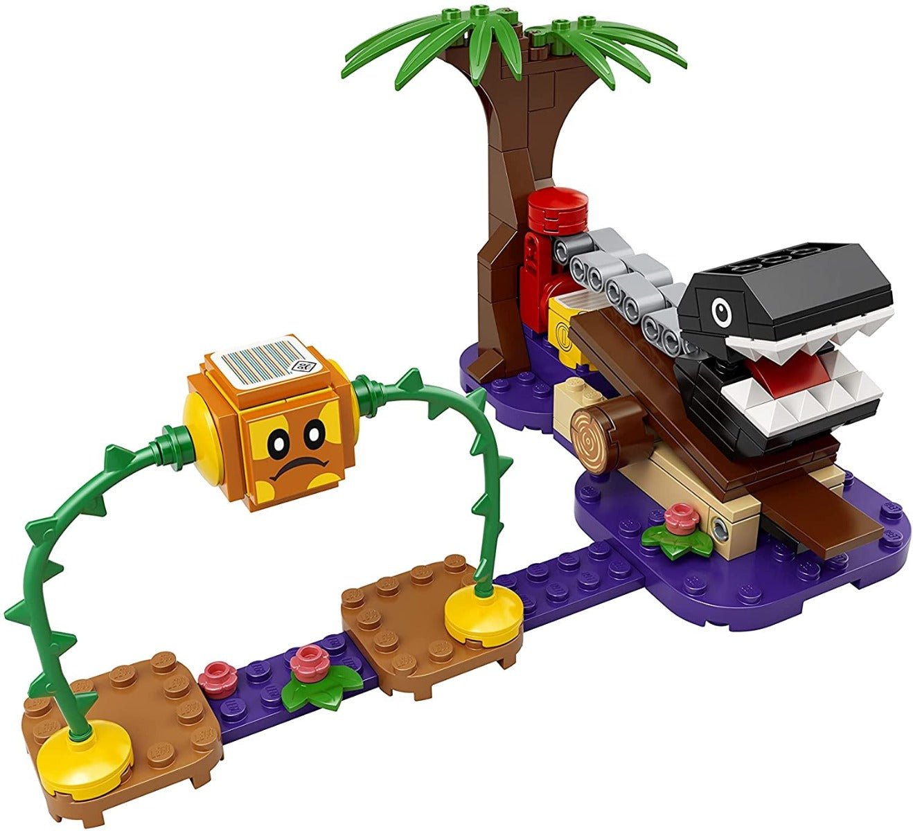 LEGO Super Mario Chain Chomp Jungle Encounter Expansion Set 71381 - Colorland Toys