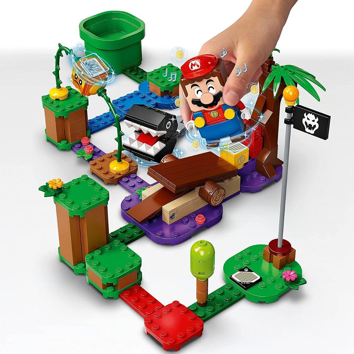 LEGO Super Mario Chain Chomp Jungle Encounter Expansion Set 71381 - Colorland Toys