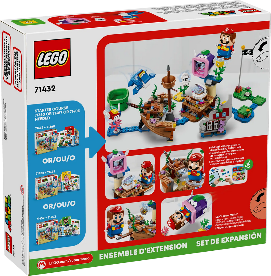 LEGO Super Mario Dorries Sunken Shipwreck Adventure — image 2