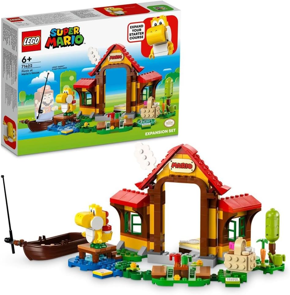 LEGO Super Mario Picnic At Mario's House Expansion Set 71422 - Colorland Toys
