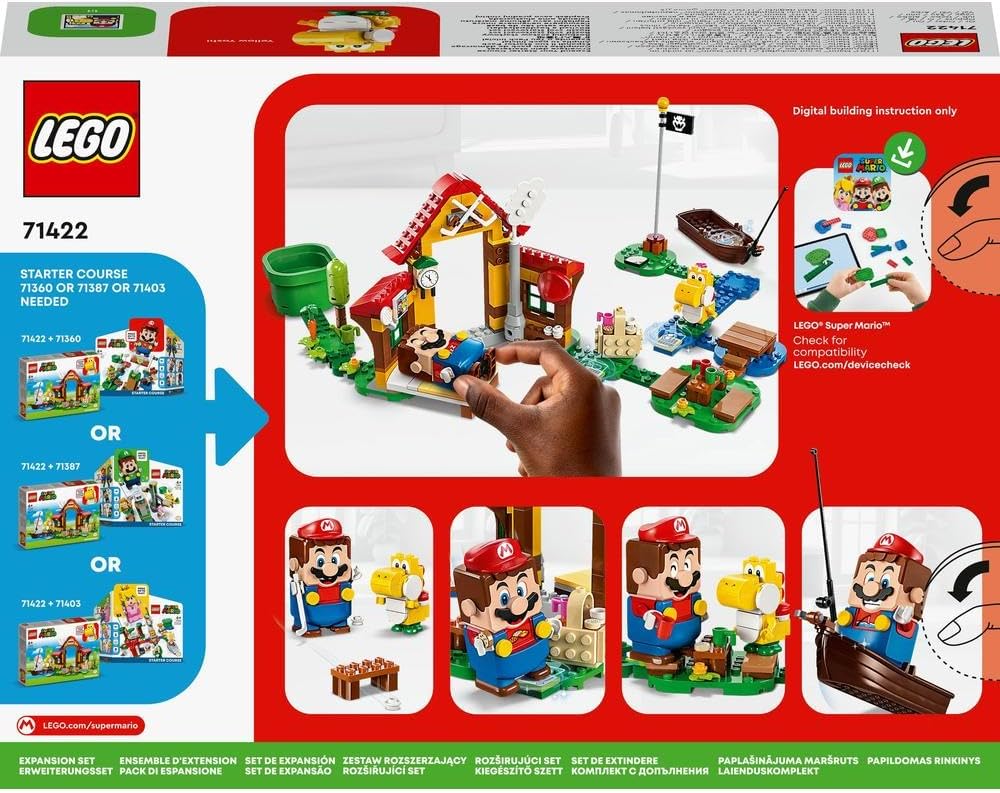 LEGO Super Mario Picnic At Mario's House Expansion Set 71422 - Colorland Toys