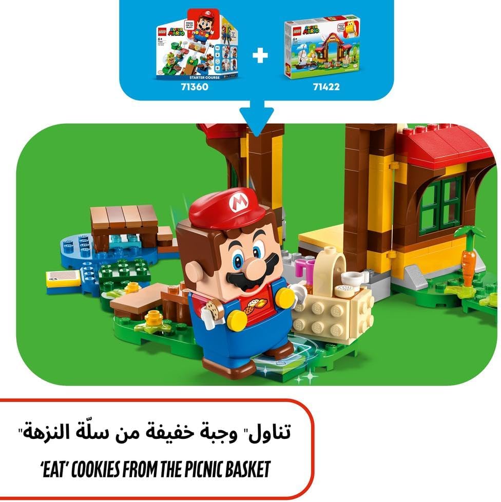 LEGO Super Mario Picnic At Mario's House Expansion Set 71422 - Colorland Toys