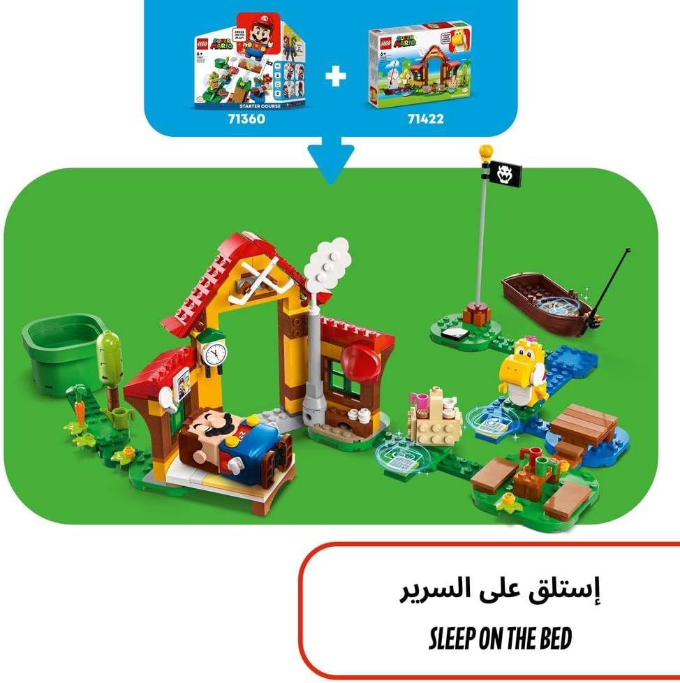 LEGO Super Mario Picnic At Mario's House Expansion Set 71422 - Colorland Toys