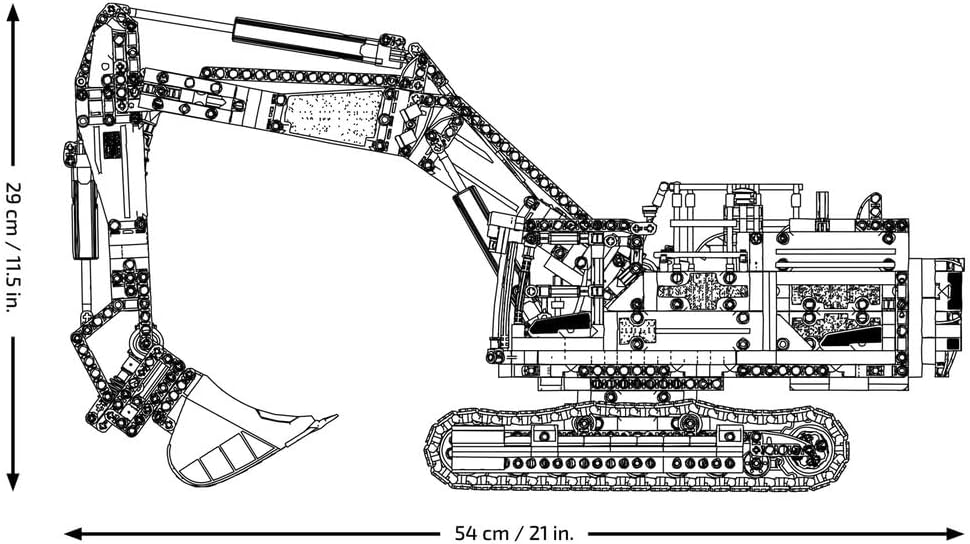 LEGO Technic Volvo EC500 Excavator 42215 Set — image 11
