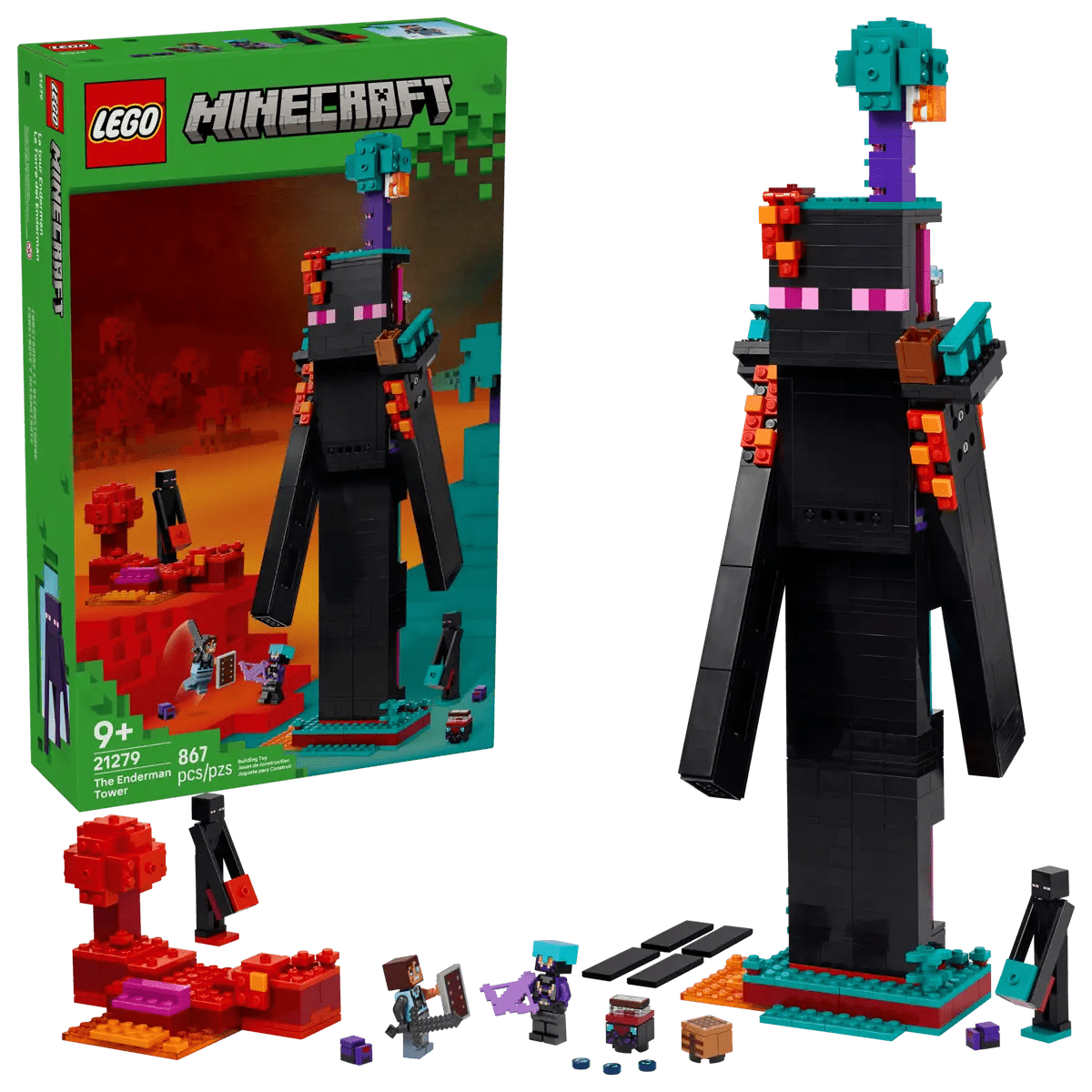 LEGO The Enderman Tower V29 21279 - Colorland Toys