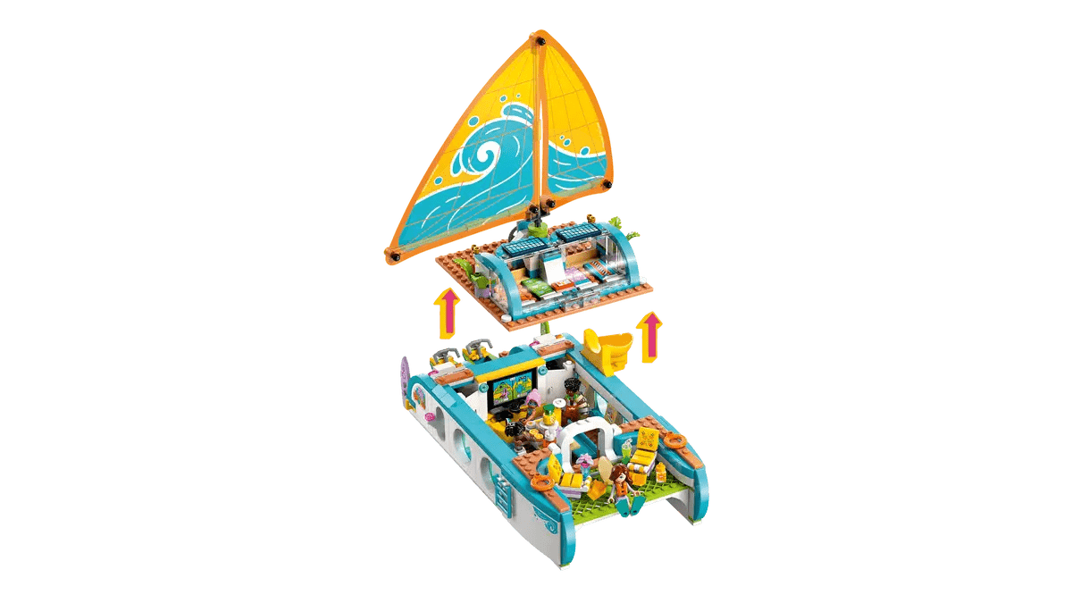 LEGO Travel Boat Adventure 42664 - Colorland Toys