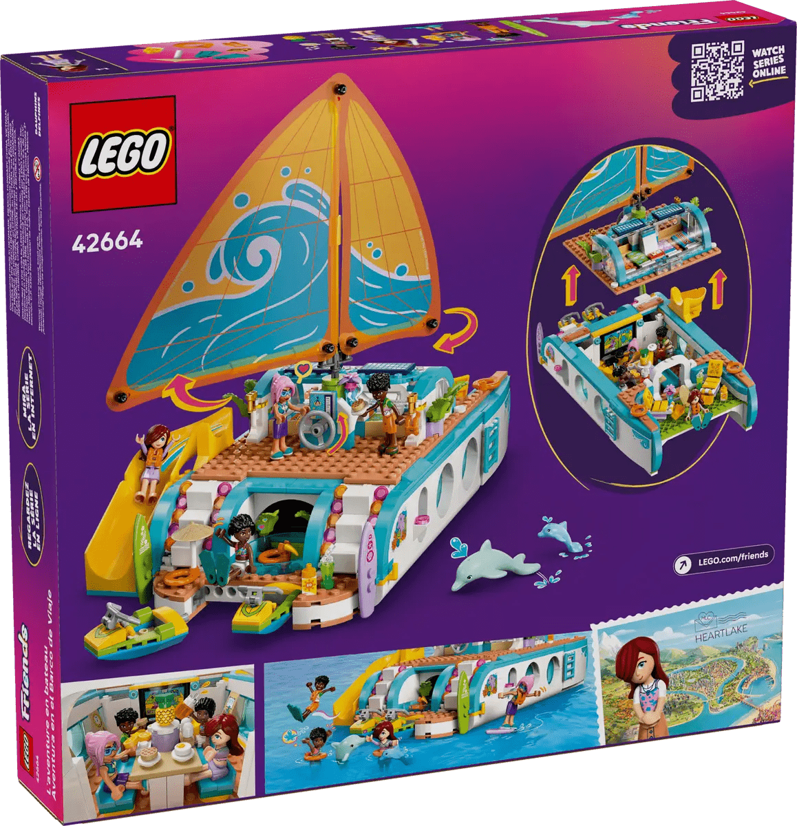 LEGO Travel Boat Adventure 42664 - Colorland Toys