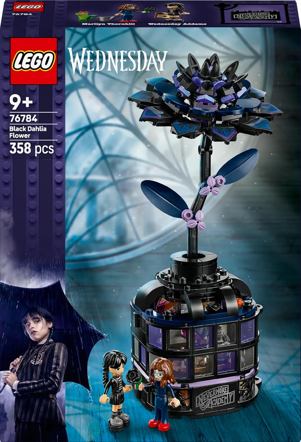 LEGO Wednesday Black Dahlia Flower 76784 — image 10